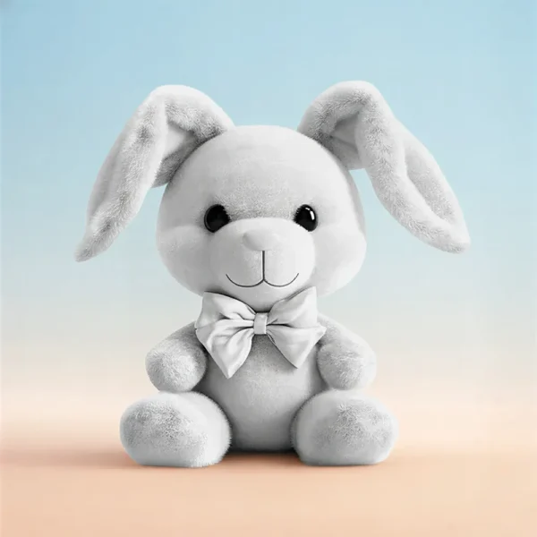 Gray Bunny Plush