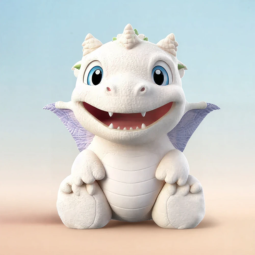 White Dragon Hatchling - Image 1