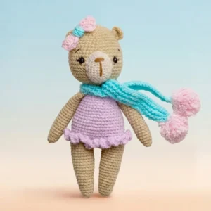 Knitted Sheep Doll
