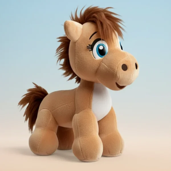 Brown Pony Plush