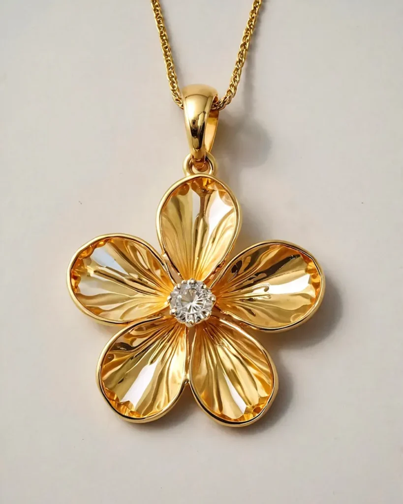 Floral Charm Necklace