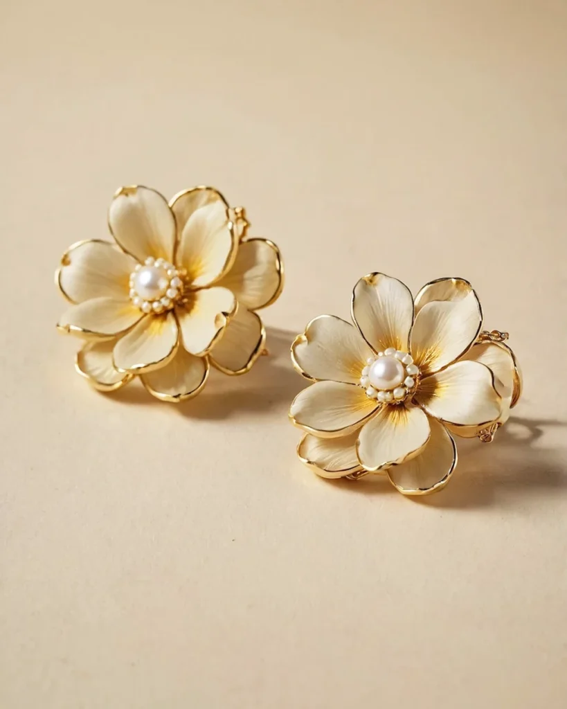Floral Motif Pins