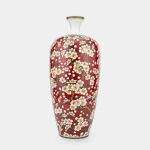 Ruby Petal Vase