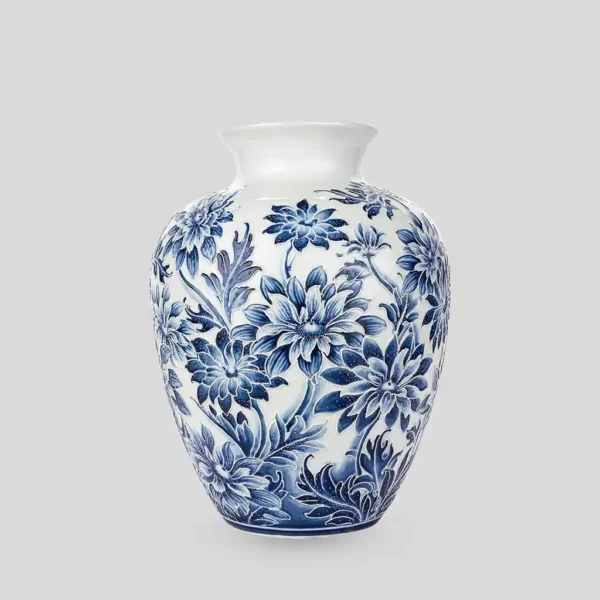 Ruby Petal Vase