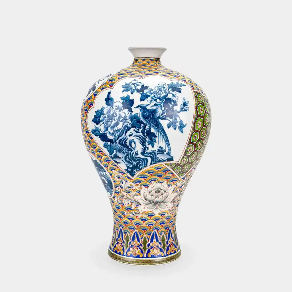 Jade Bloom Vase - Image 2