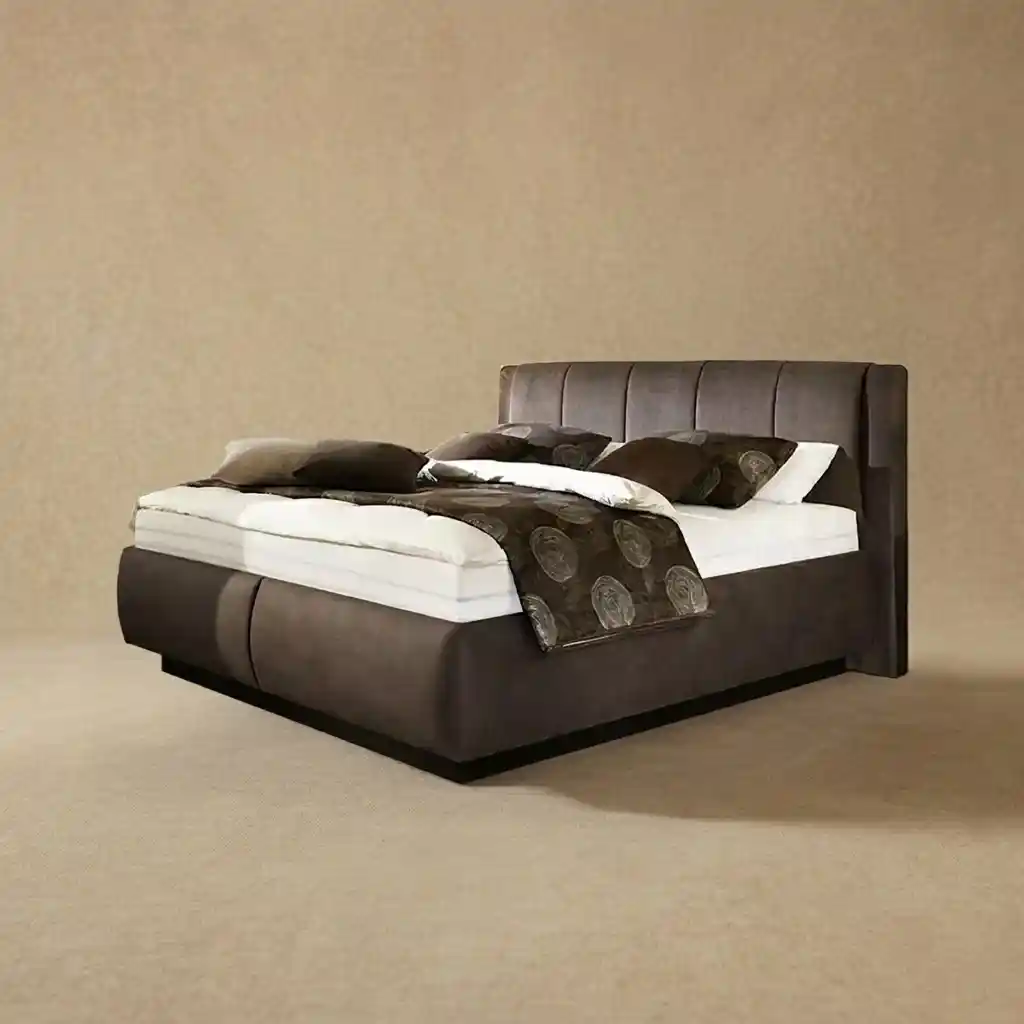 King Upholstered Bed - Image 1