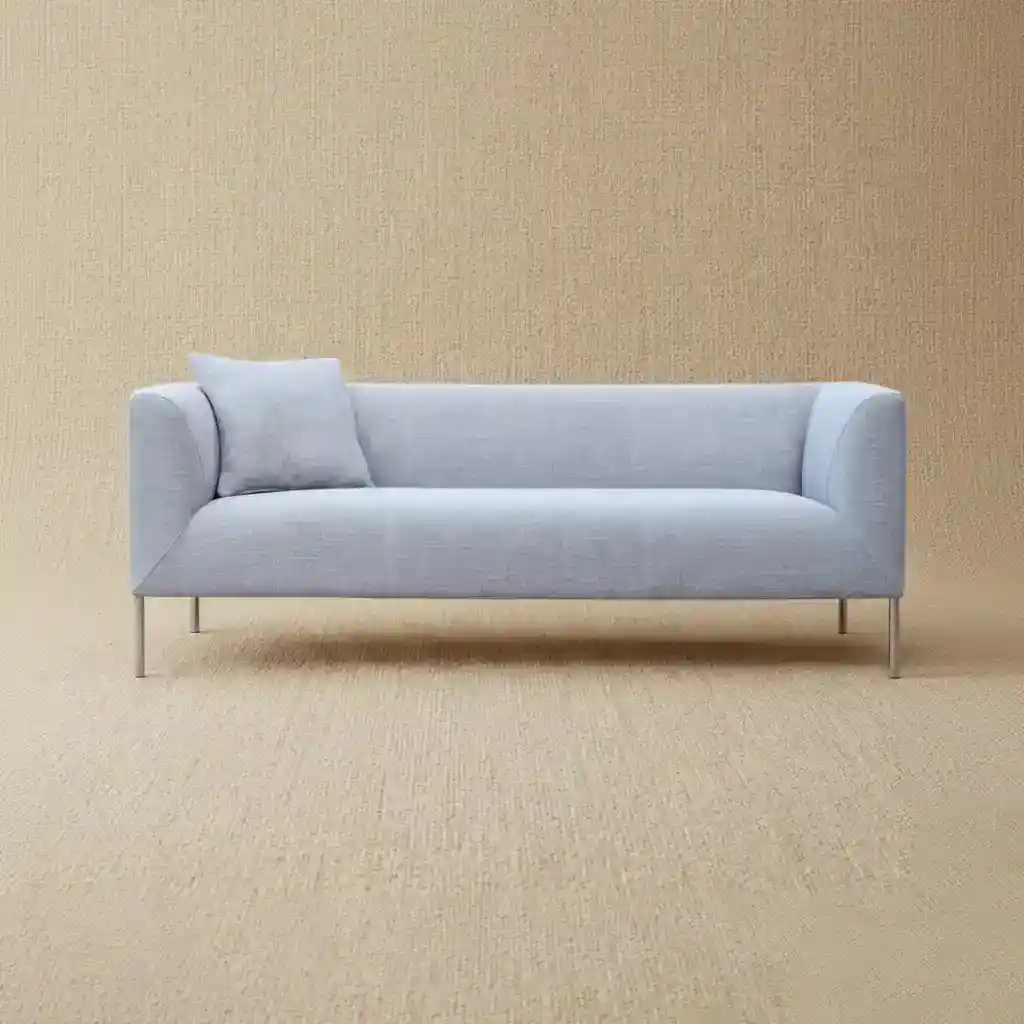 Fabric 3-Seater Sofa - Image 1