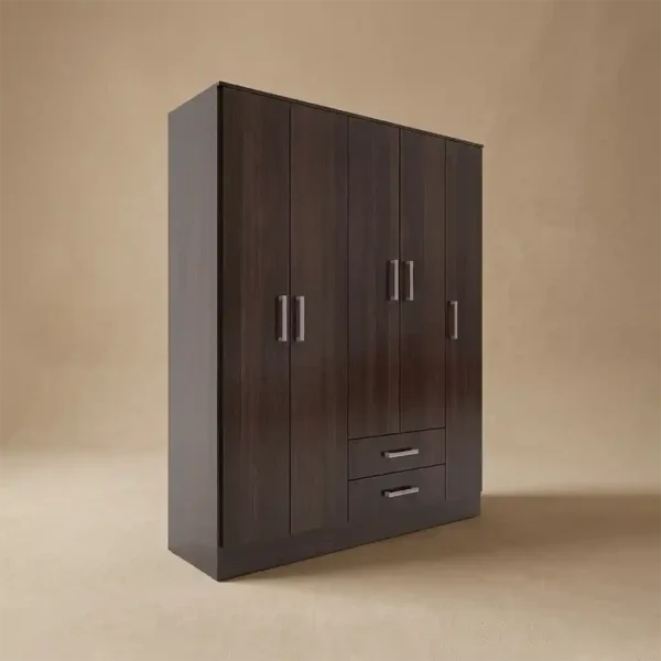 Dark 3-Door Wardrobe