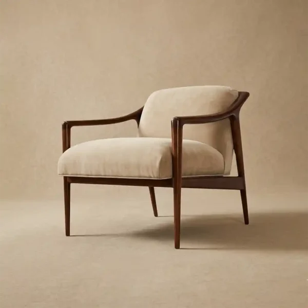 Scandy Wooden Armchair